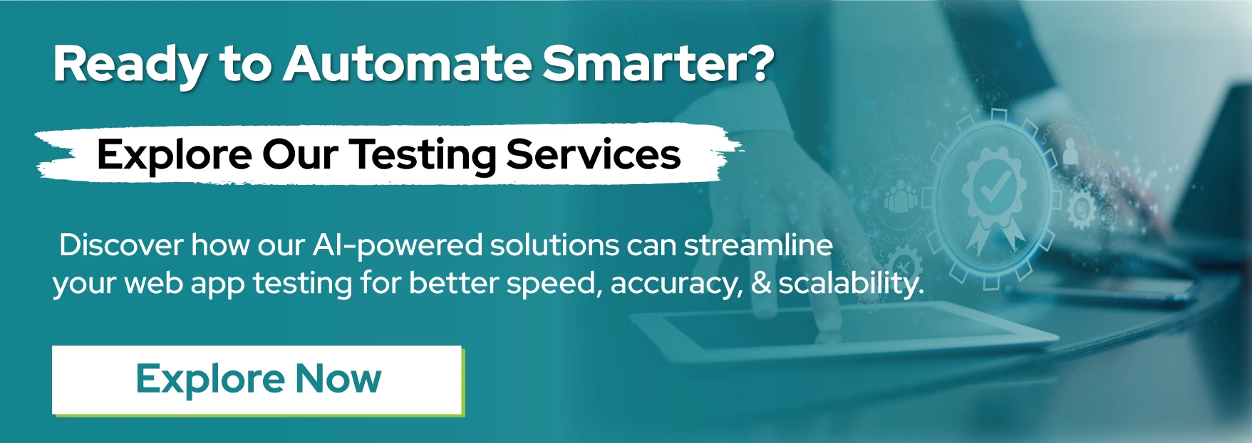 Testing Service CTA