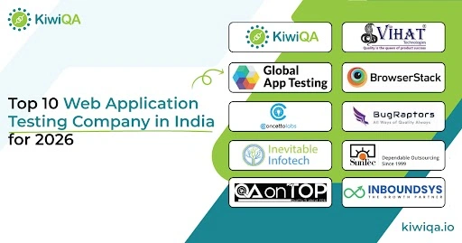 Top 10 Web Application Testing Company in India for 2026