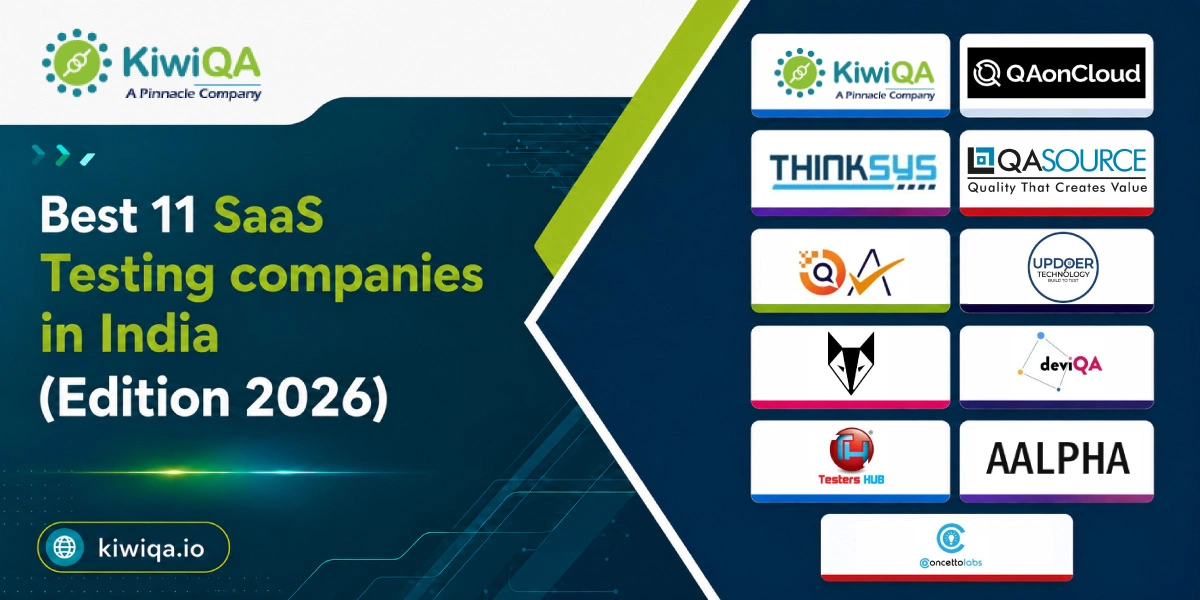 Best 11 SaaS Testing Companies in India (Edition 2026)