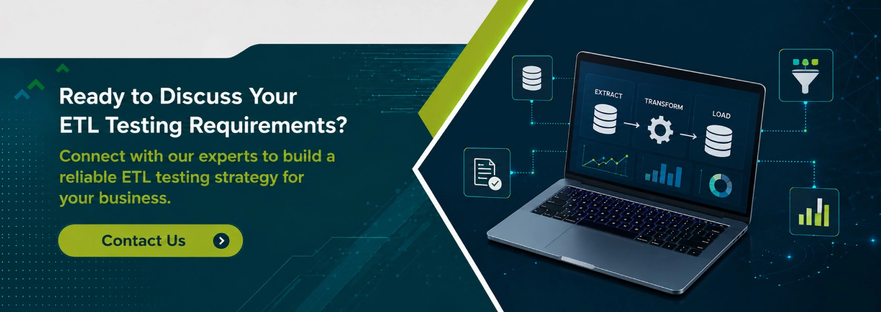 Ready to Discuss Your ETL Testing Requirements?